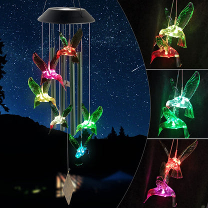 Solar Hummingbirds Chime